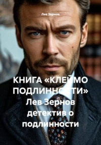КНИГА «КЛЕЙМО ПОДЛИННОСТИ» Лев Зернов детектив о подлинности