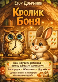 Кролик Боня. Как научить ребёнка всему самому важному: добрые сказки о распорядке, обещаниях и дружбе