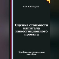Оценка стоимости капитала инвестиционного проекта