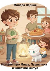 История про Мишу, Пушистика и колючий кактус