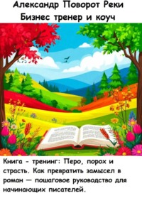 Книга – тренинг: Перо, порох и страсть. Как превратить замысел в роман – пошаговое руководство для начинающих писателей