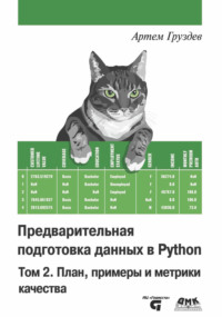 Предварительная подготовка данных в Python. Том 2. План, примеры и метрики качества