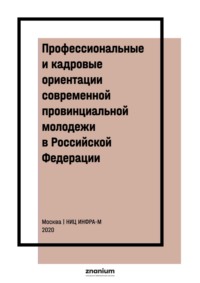 Профессиональные и кадровые ориентации современной провинциальной молодежи в Российской Федерации: социально-экономический анализ
