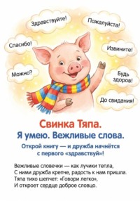 Свинка Тяпа. Я умею. Вежливые слова