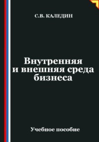 Внутренняя и внешняя среда бизнеса