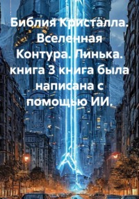 Библия Кристалла. Вселенная Контура. Линька. книга 3 книга была написана с помощью ИИ.