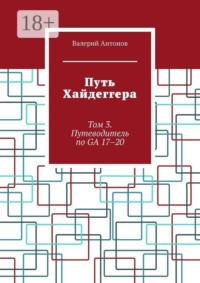 Путь Хайдеггера. Том 3. Путеводитель по GA 17–20