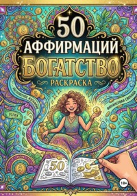 Раскраска 50 аффирмаций Богатство
