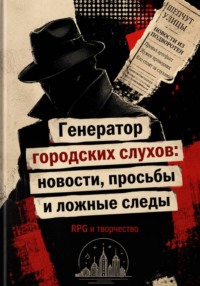 Генератор городских слухов: новости, просьбы и ложные следы