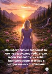 Манифест силы и свободы! То, что не разрушило тебя, стало твоей  Силой! Путь к себе! Трансформация и выход с деструктивных отношений!