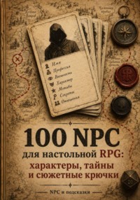 100 NPC для настольной RPG: характеры, тайны и сюжетные крючки