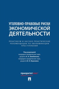 Уголовно-правовые риски экономической деятельности. Практикум и научно-практические рекомендации по квалификации преступлений