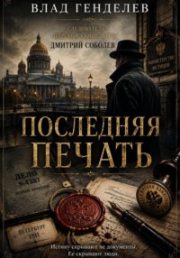 Следователь царской канцелярии Дмитрий Соболев. Книга 1.Последняя Печать