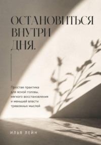Остановиться внутри дня. Простая практика для ясной головы, мягкого восстановления и меньшей власти тревожных мыслей