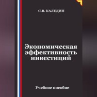Экономическая эффективность инвестиций