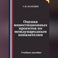 Оценка инвестиционных проектов по международным показателям