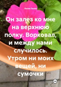 Он залез ко мне на верхнюю полку. Ворковал, и между нами случилось. Утром ни моих вещей, ни сумочки.