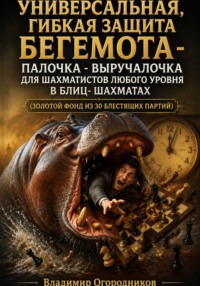 Универсальная, гибкая защита Бегемота – палочка-выручалочка для шахматистов любого уровня в блиц-шахматах.