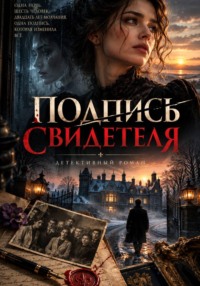 Подпись свидетеля