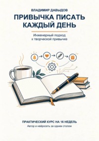 Привычка писать каждый день. Практический курс на 16 недель. Автор и нейросеть за одним столом