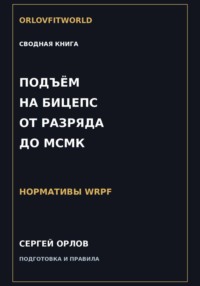 Подъём на бицепс от III разряда до МСМК WRPF