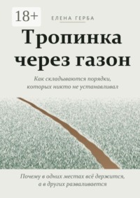 Тропинка через газон. Как складываются порядки, которых никто не устанавливал