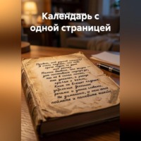 Календарь с одной страницей
