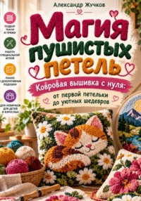 Магия пушистых петель. Ковровая вышивка с нуля: от первой петельки до уютных шедевров.