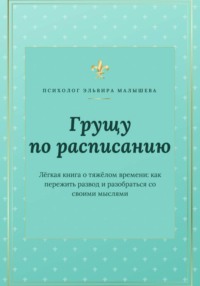Грущу по расписанию. Легкая книга о тяжелом времени: как пережить развод и разобраться со своими мыслями.